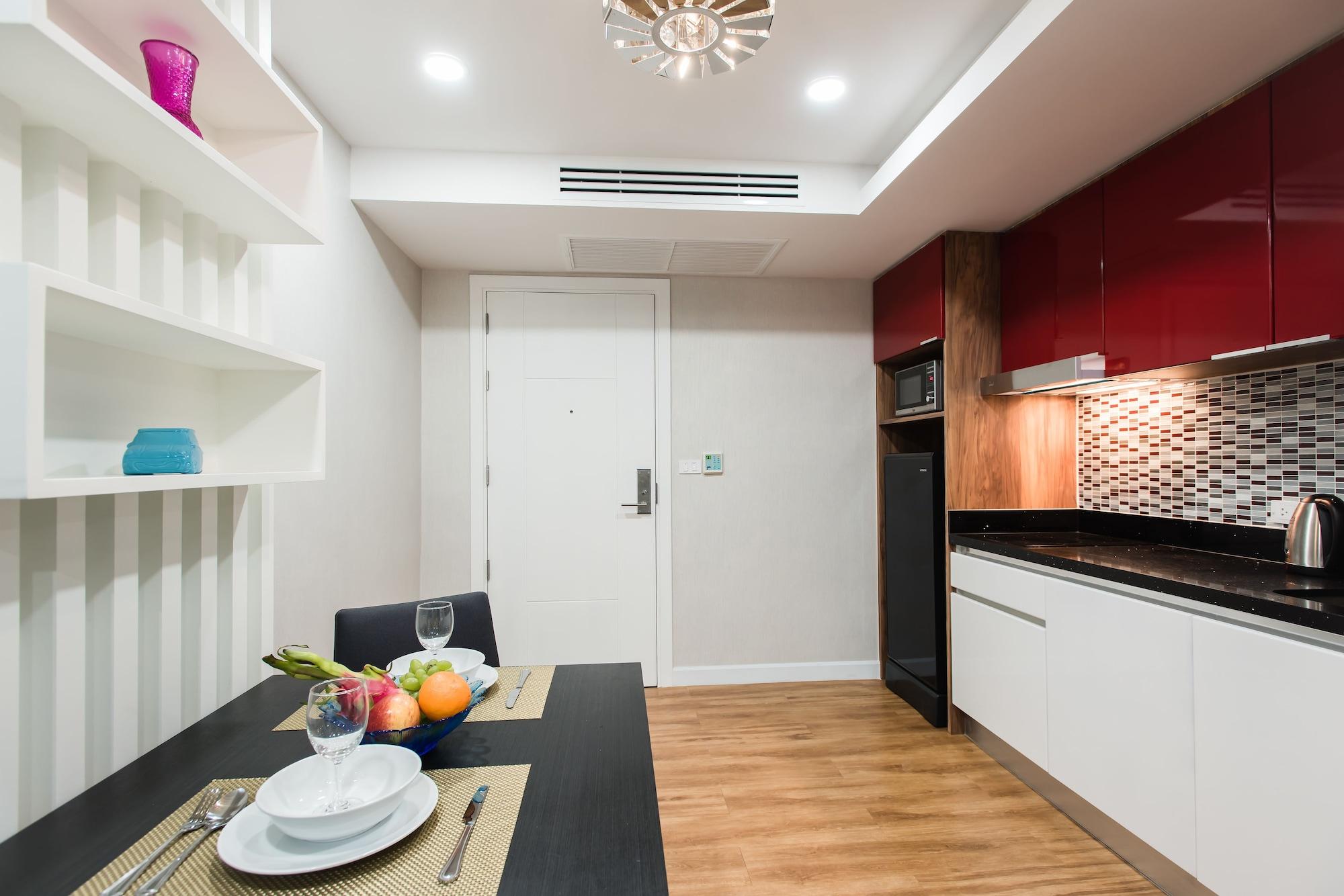 Dusit Grand Park Apartment Джомтиен Бийч Екстериор снимка